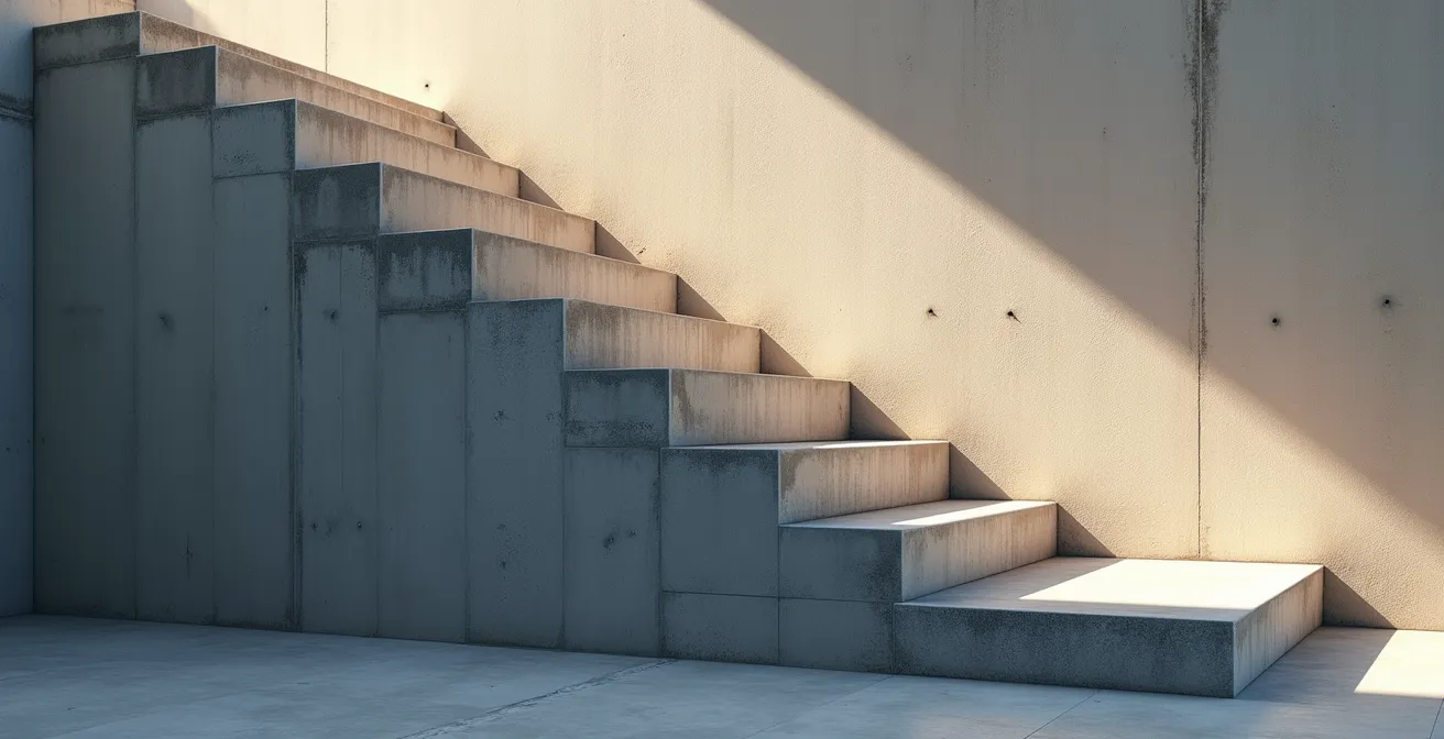 Courbe illustrant l'évolution de la confiance versus les compétences réelles